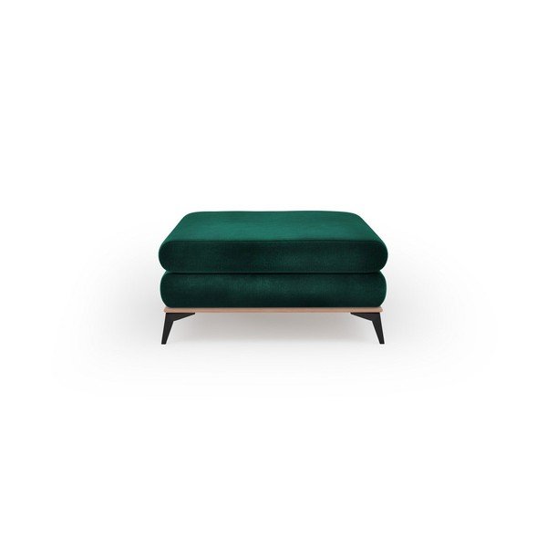 Sametkattega pudelroheline pouf Astre - Windsor & Co Sofas-image-3