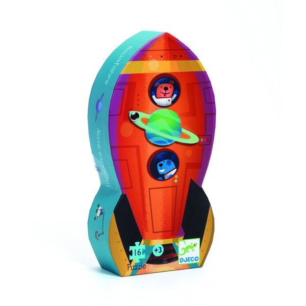 Baby Puzzle Rocket - Djeco-image-1