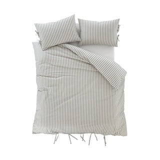 Sinine voodipesu 200x200 cm Zanzibar Stripe - Pineapple Elephant