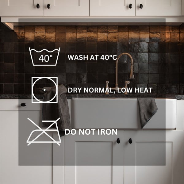 2 rätikut komplektis 40x60 cm Rice - Tiseco Home Studio-image-4