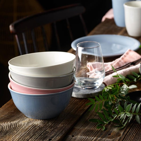 Valge ja sinine portselanist kauss Villeroy & Boch , 750 ml Like Color Loop - like | Villeroy & Boch-image-3