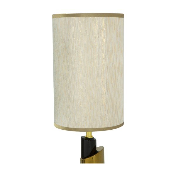 Bílá stolní lampa s konstrukcí ve zlaté barvě Mauro Ferretti Tower-image-4