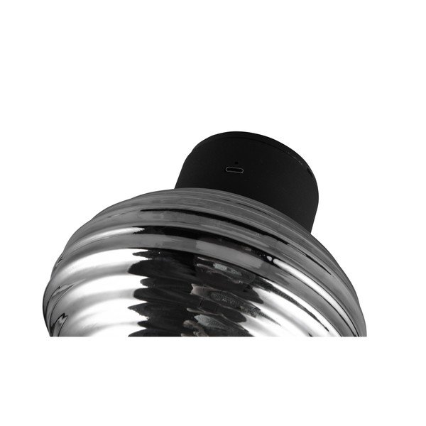 Tumehall metallist LED-seinalamp USB-ga ø 15,5 cm Earl - Reality-image-4