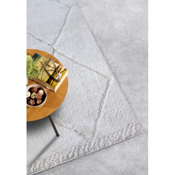 Kreem vaip 80x120 cm Perrotin Cream White - Elle Decoration-image-2