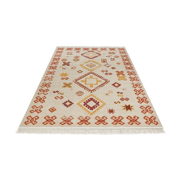 Beež vaip taaskasutatud puuvillast , 160 x 230 cm Sarobi - Nouristan-image-3