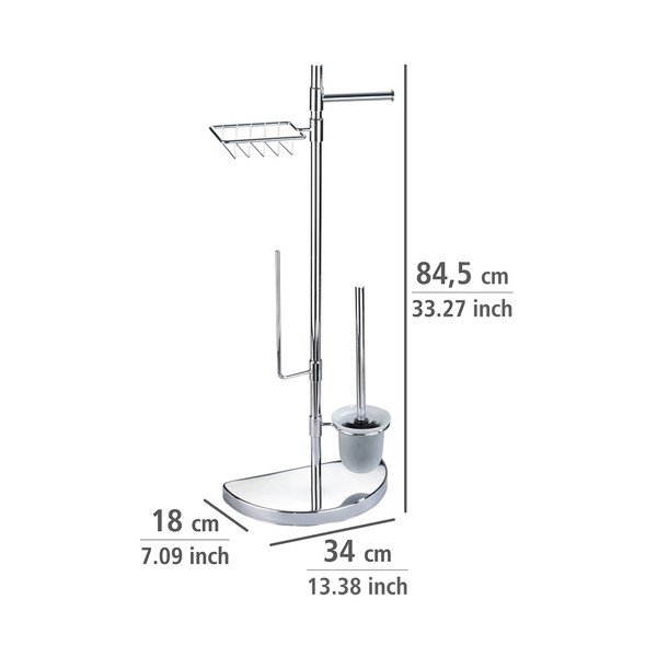 Hõbedane tualett-tarbeid sisaldav komplekt - Maximex-image-3