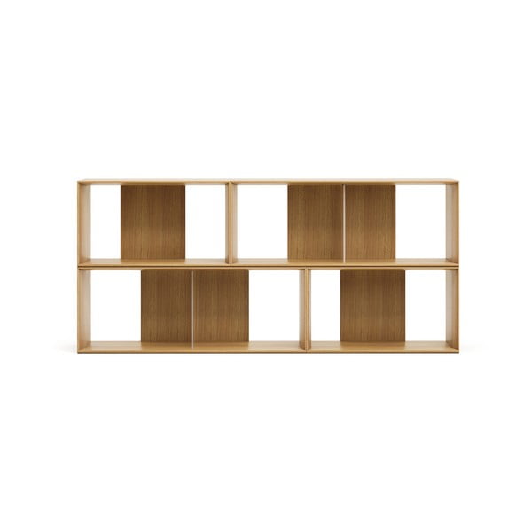 Tammedekooriga moodulriiulite süsteem 4 tk 168x76 cm Litto - Kave Home