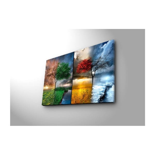 Maal lõuendil Aastaajad, 70 x 45 cm - Wallity-image-1