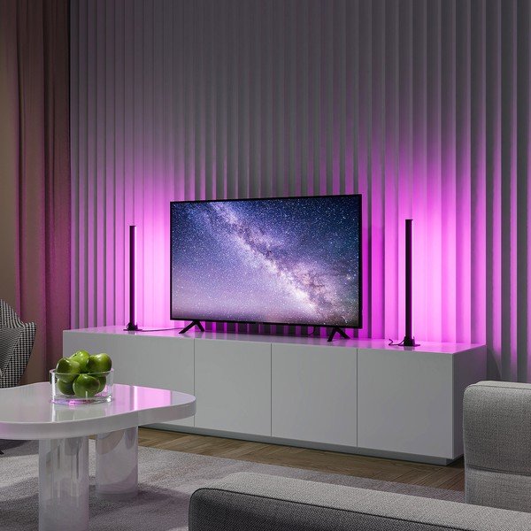 Must metallist LED-lauavalgusti (kõrgus 55 cm) Boy - Reality-image-1