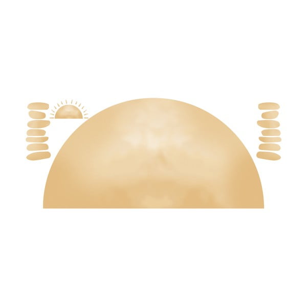 Laste seinakleebis 155x75 cm Watercolor Sun - Ambiance-image-3