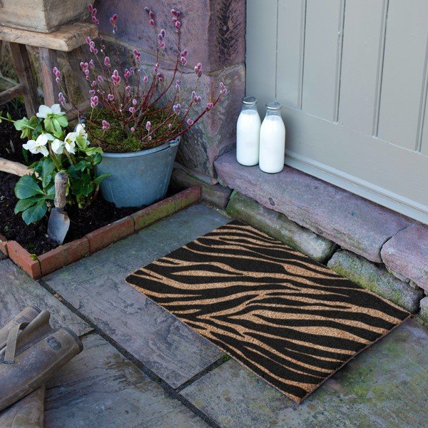 Kookoskiududest matt  40x60cm Zebra - Artsy Doormats-image-3