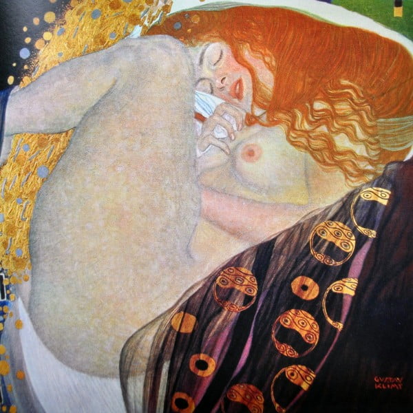 Maal - reproduktsioon 45x45 cm Danae, Gustav Klimt - Fedkolor