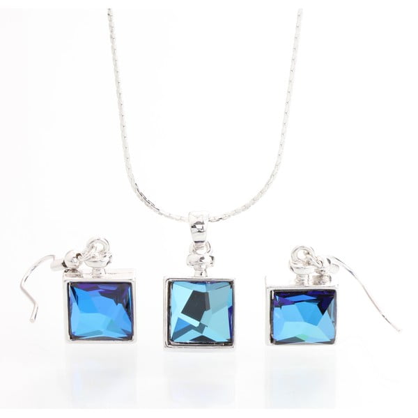Set náhrdelníku a náušnic se Swarovski Elements Laura Bruni Wingo