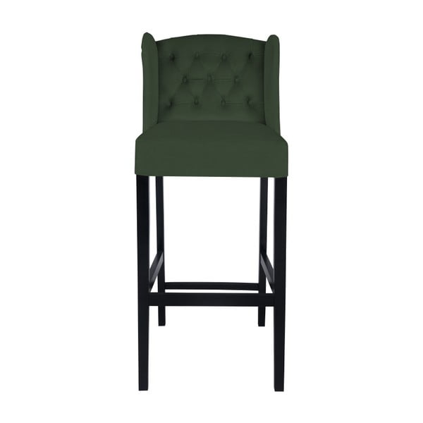 Zelená barová židle Micadoni Home Coro 