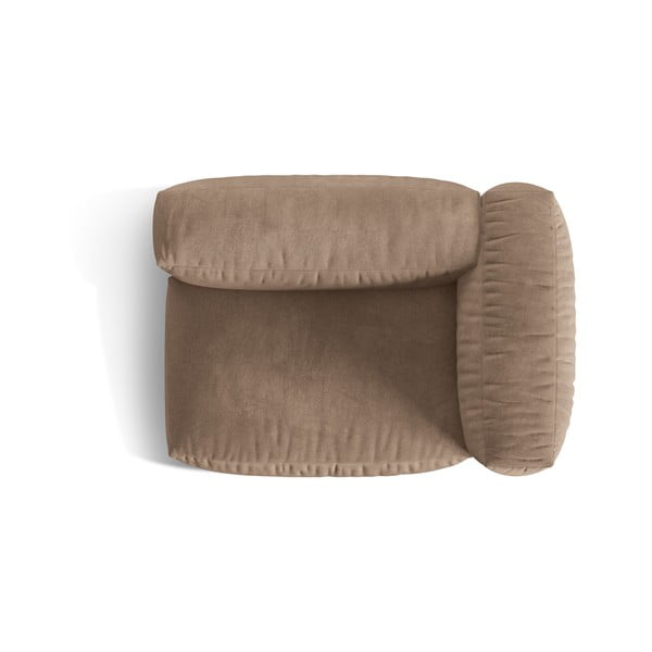 Helepruun bukleekangast diivanimoodul (parem nurk) Martina - Micadoni Home-image-3