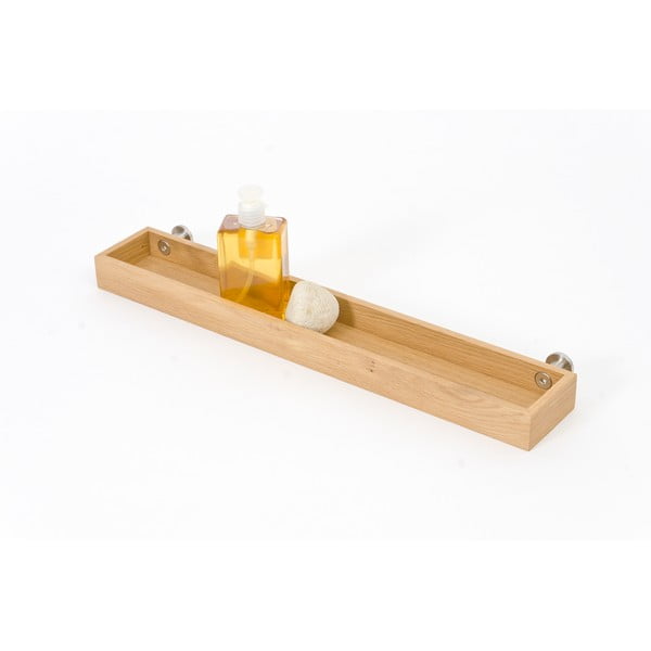 Tammepuidust seinale paigaldatav vannitoariiul Yoku - Wireworks-image-3