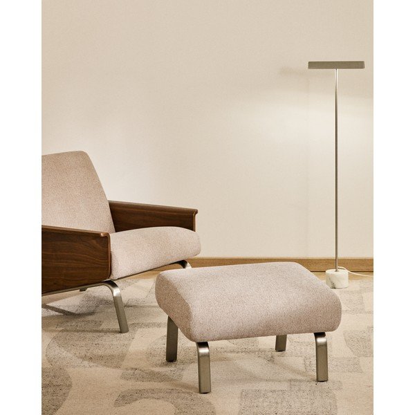 Helepruun šenillist jalatugi Amsen - Kave Home-image-4