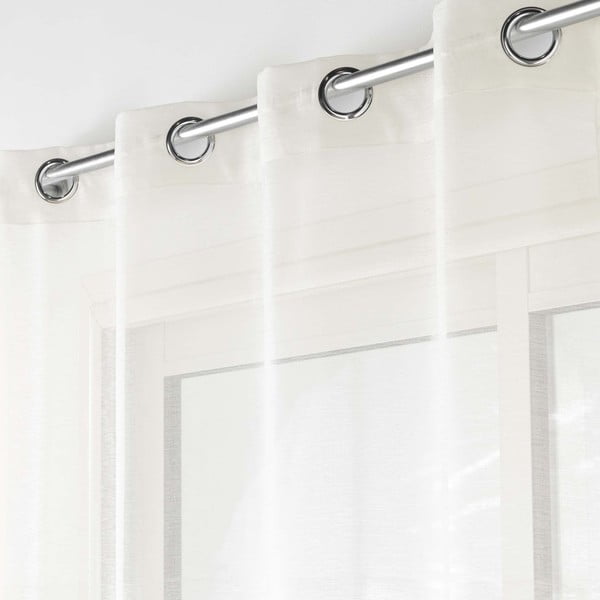 Kreem voile kardin 140x240 cm Lissea - douceur d'intérieur-image-1