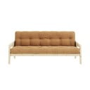Corduroy diivanvoodi sinepipruun 204 cm Grab Clear - Karup Design