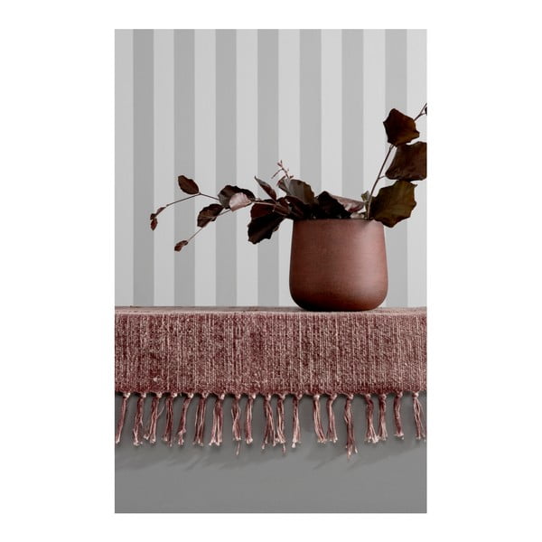 2 tumepunase poti komplekt Roughened - PT LIVING-image-3