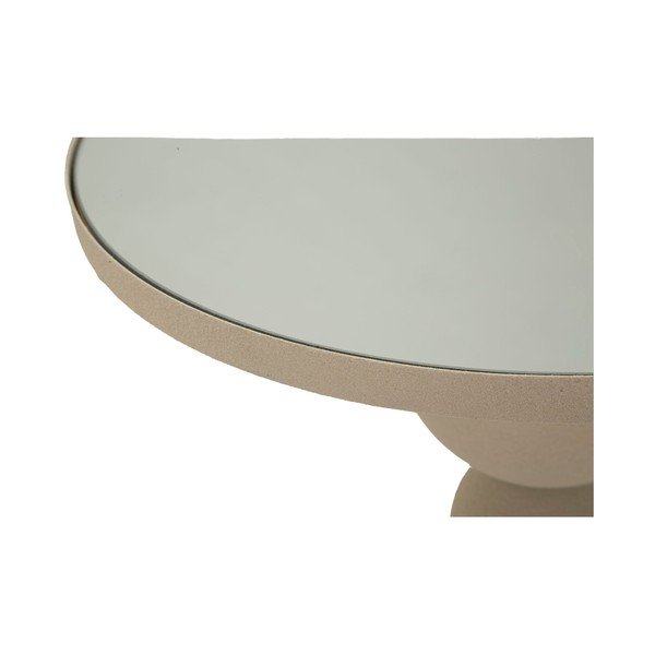 Ümmargune abilaud klaasist pealispinnaga ø 40,5 cm Dune - Mauro Ferretti-image-3