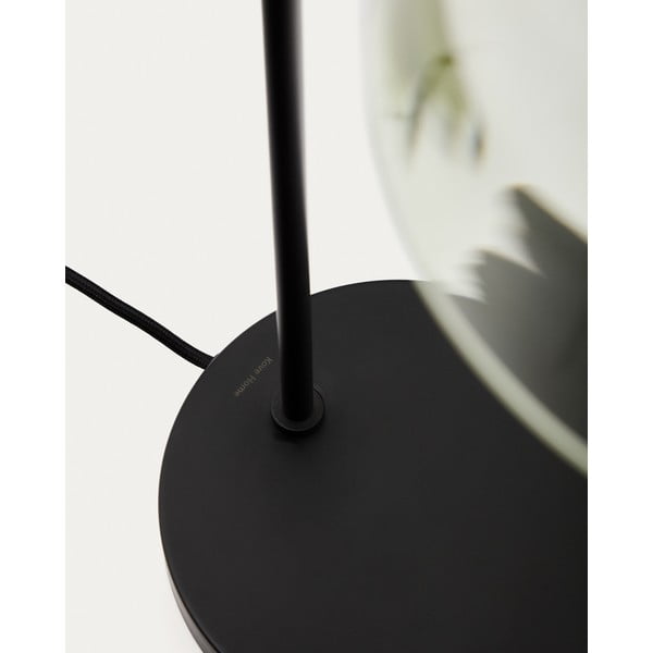 Roheline lauavalgusti klaasist varjuga (kõrgus 55 cm) Silex - Kave Home-image-3