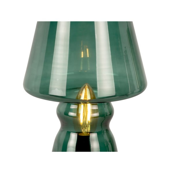 Tumeroheline klaasist laualamp Klaas, kõrgus 25 cm - Leitmotiv-image-4