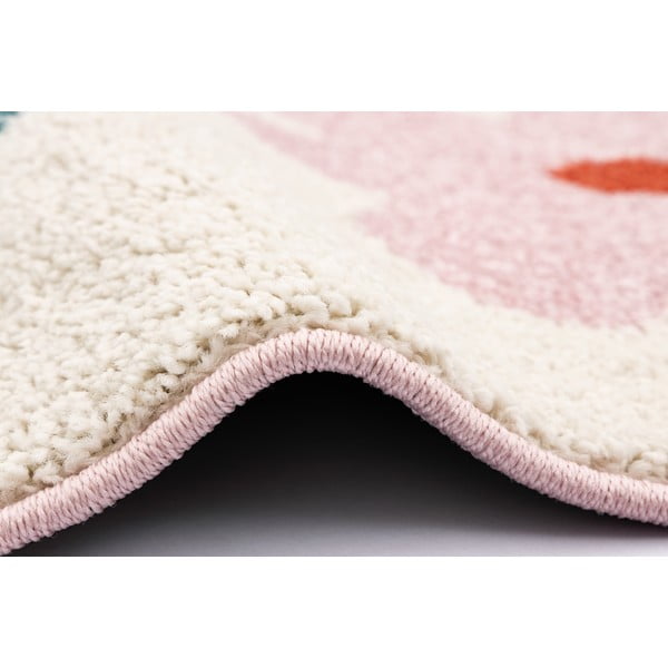 Elevandiluu värvi laste vaip 80x150 cm Dazzy Cream - FD-image-2