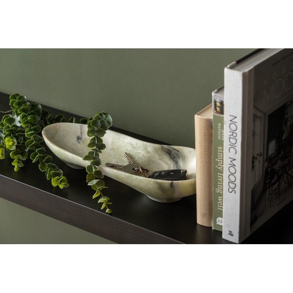 Marmorist dekoratiivne kauss 13x37 cm Organic - PT LIVING-image-1