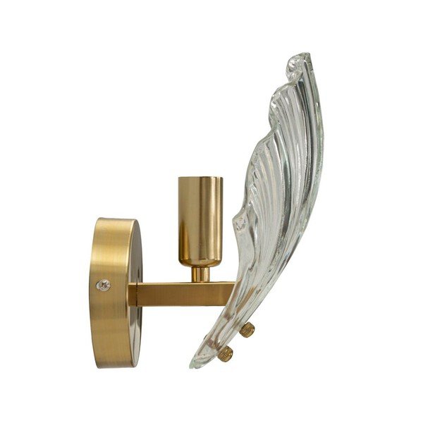 Kuldne klaasist seinalamp Da Muro Shell - Mauro Ferretti-image-2