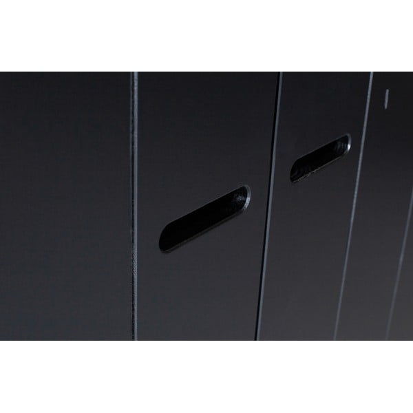 Must männi riidekapp 140x195 cm Connect - WOOOD-image-1