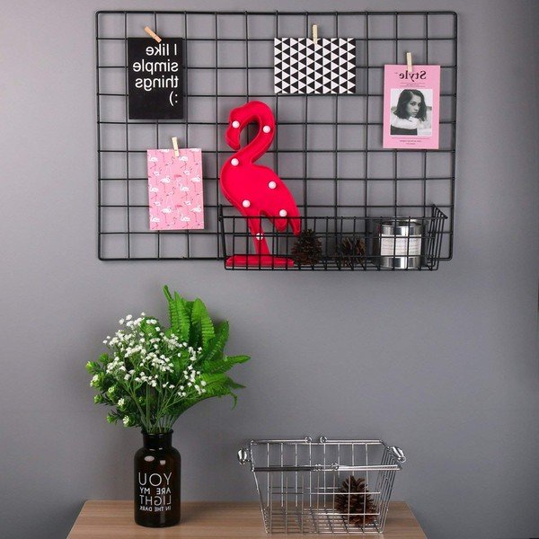 Must lisakorv meeldetuletusplaadile, pikkus 38 cm - Homefesto-image-1