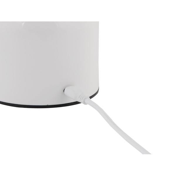 Valge dimmerdatav LED lauavalgusti metallist varjuga (kõrgus 14 cm) Impetu - Leitmotiv-image-4