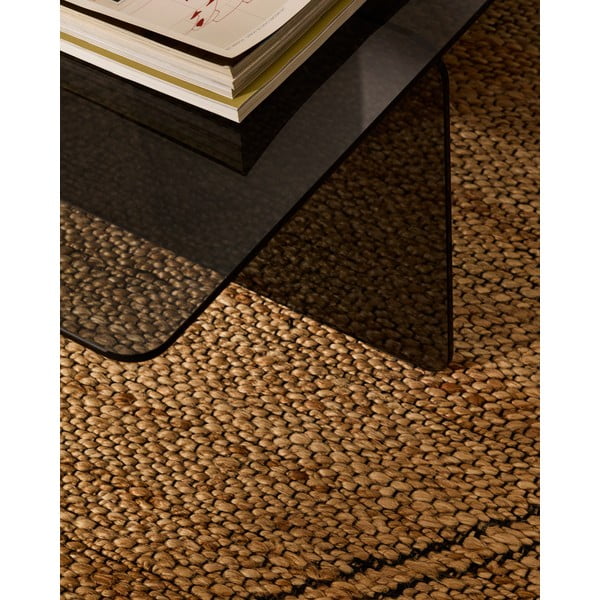 Hall klaasist diivanilaud 60x120 cm Zaren - Kave Home-image-2