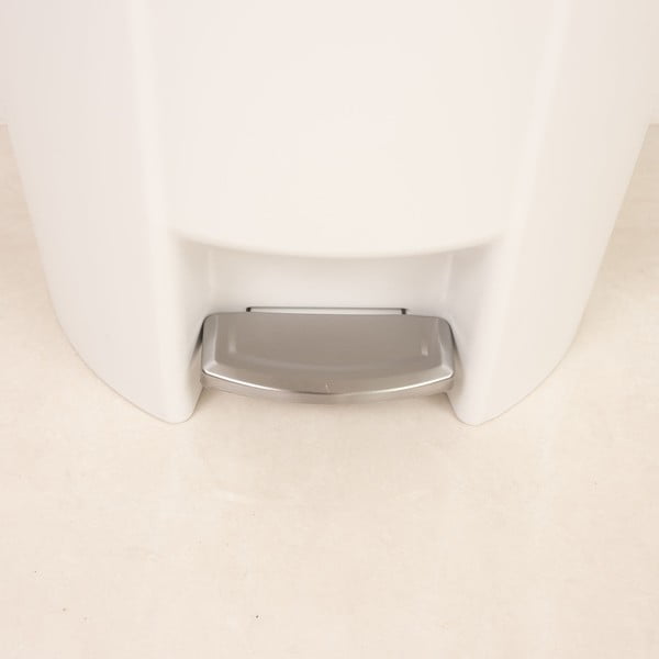 Valge plastikust prügikast 50 l - Addis-image-2