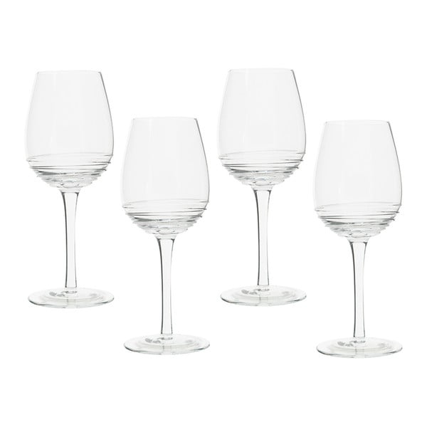 Sada 4 ručně foukaných sklenic na bílé víno Creative Tops Mikasa Ciara