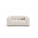 Kreem šenillist diivan 170 cm Lupine - Micadoni