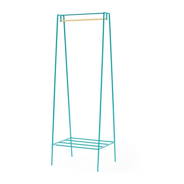 Tyrkysový věšák &New Rail