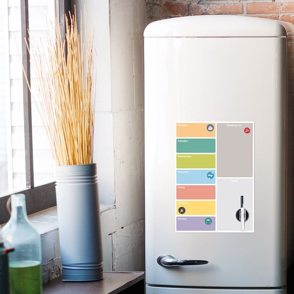 Magnetiline tahvel 30x42 cm Week Planner - Balvi-image-1