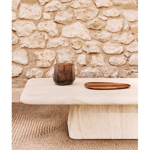 Betoonist aiakohvilaud 70x140 cm Drasi - Kave Home-image-2