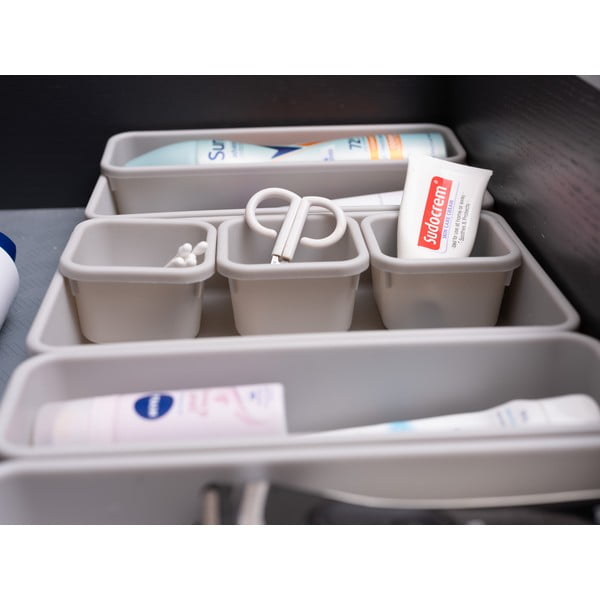 Hall plastikust sahtliorganisaatorite komplekt, 8 tk. - Addis-image-4