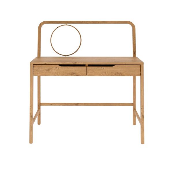 Tammepuidust tualettlaud 57x110 cm Twig - The Beds-image-3