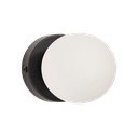 Valge/must metallist seinalamp ø 8 cm Brisia - Kave Home