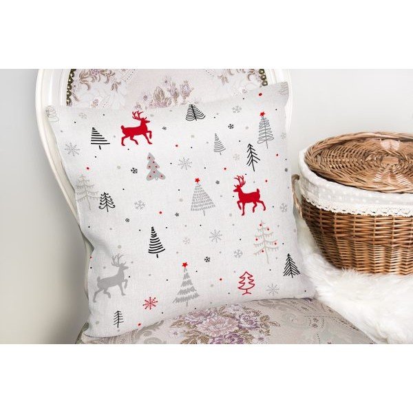 Jõuluteemaline padjapüür 43x43 cm Meryy Christmas - Mila Home-image-1