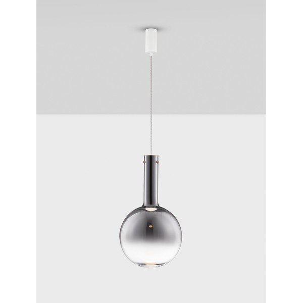 Hallist klaasist hämardatav LED-rippvalgusti ø 30 cm Nostos - Nova Luce-image-3