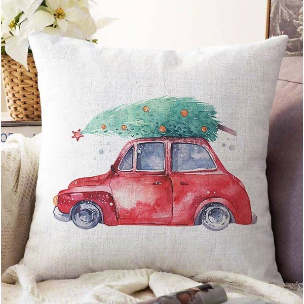 Jõuluteemaline padjapüür 43x43 cm Meryy Christmas - Mila Home-image-1