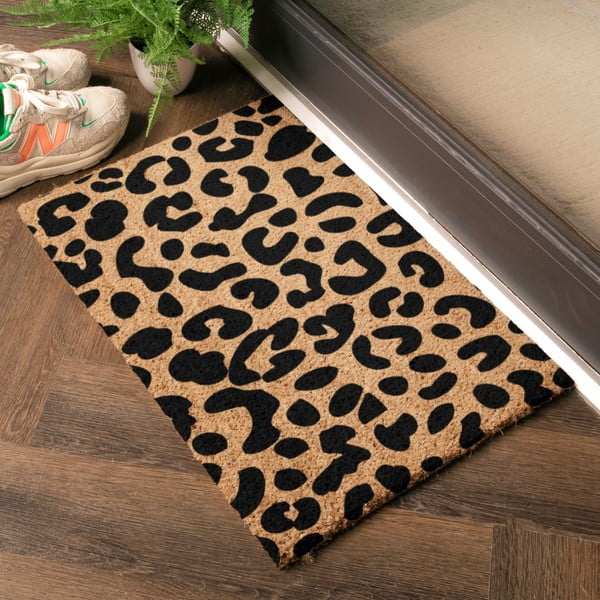 Kookoskiududest matt 40x60cm Leopard - Artsy Doormats-image-1