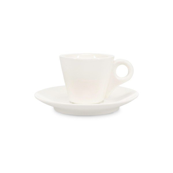 Valge portselanist espressotass 80 ml Barista - BonBistro-image-2
