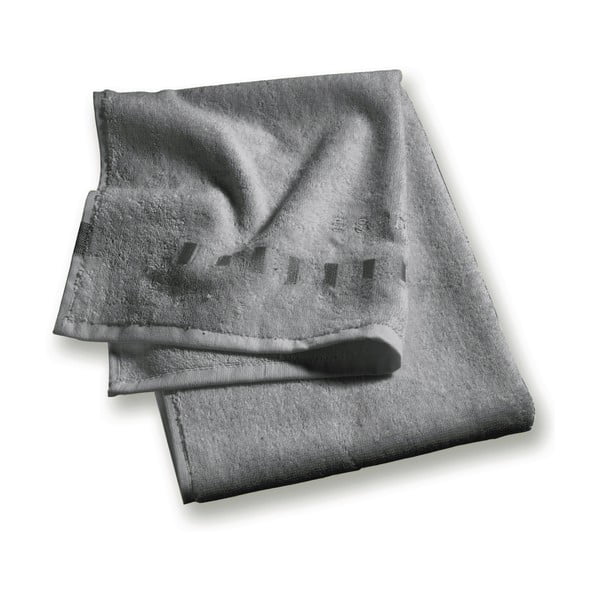 Šedý ručník Esprit Solid, 50 x 100 cm