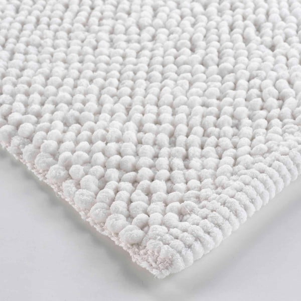 Valge vannitoamatt 50x80 cm Yanis - douceur d'intérieur-image-3